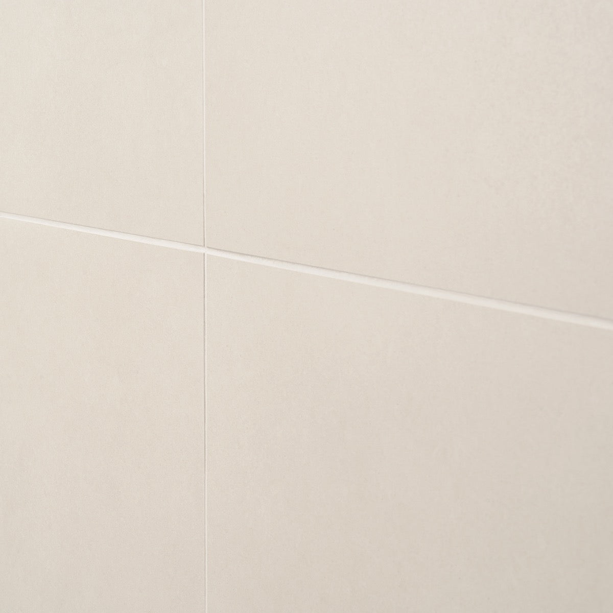 NewTech Bianco White 24x24 Matte Double Loaded Porcelain Tile