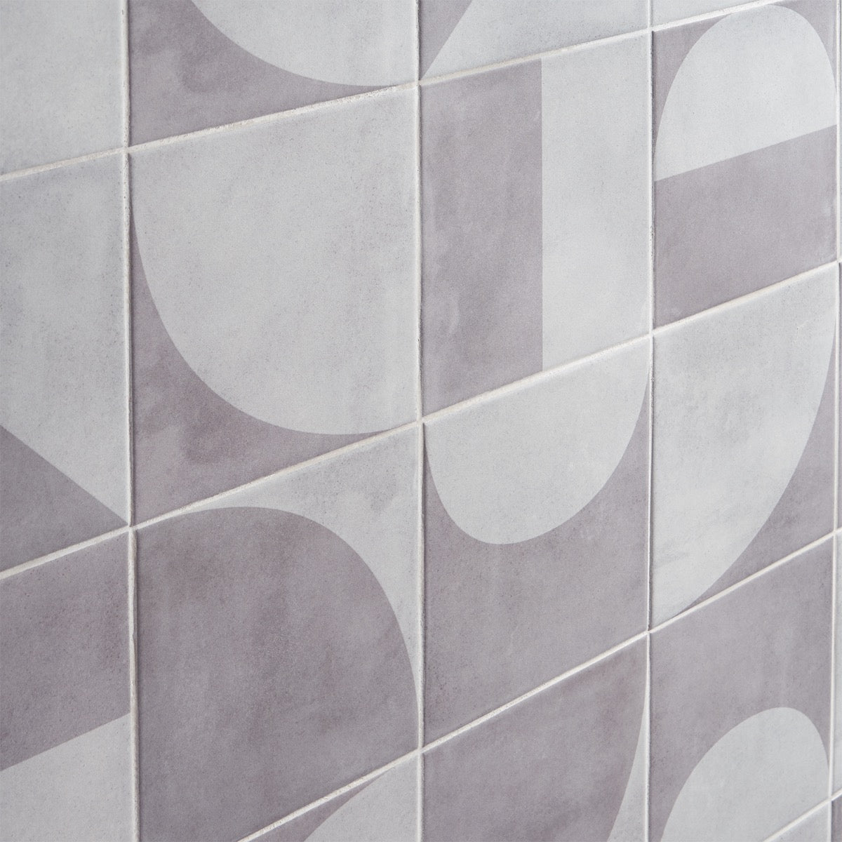 Brando Dark Gray 8x8 Matte Porcelain Tile - Lux Tile