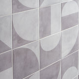 Brando Dark Gray 8x8 Matte Porcelain Tile - Lux Tile