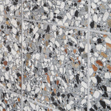 Chips Macro Azur Blue 8x8 Matte Porcelain Tile - Terrazzo Look