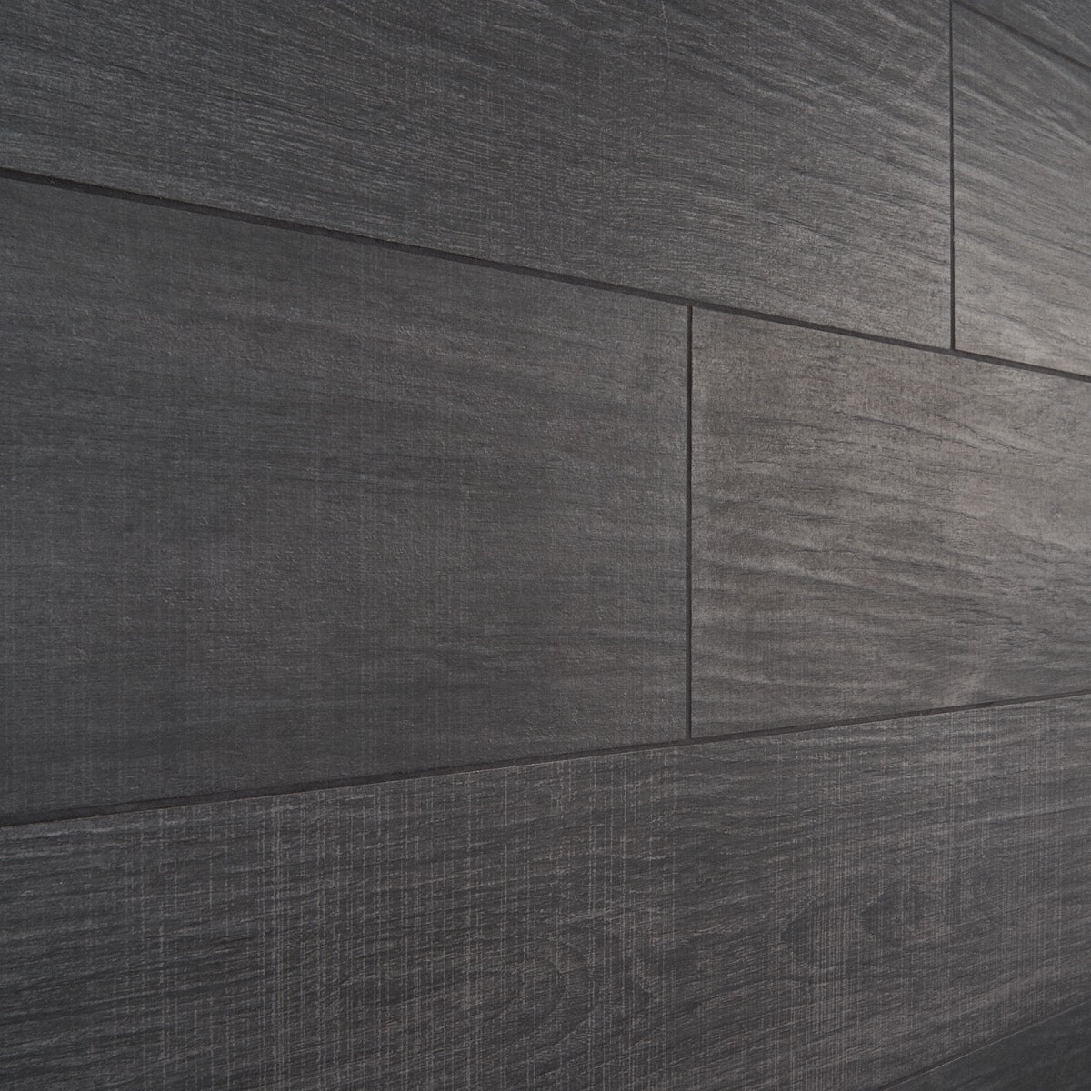 Kenridge Black 8x48 Matte Porcelain Tile - Lux Tile