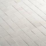 Bronx White Matte Porcelain Mosaic Tile - 2x2 Inches