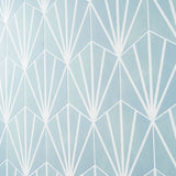 HexArt Deco Turquoise 8" Hexagon Matte Porcelain Tile - Lux Tile