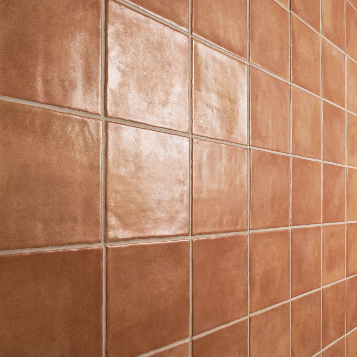 Paula Purroy Talia Terracotta 5x5 Matte Ceramic Tile - Lux Tile