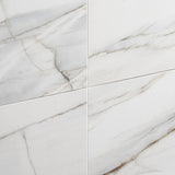 DreamStone Carpaccio White 12x24 Matte Porcelain Tile - Lux Tile