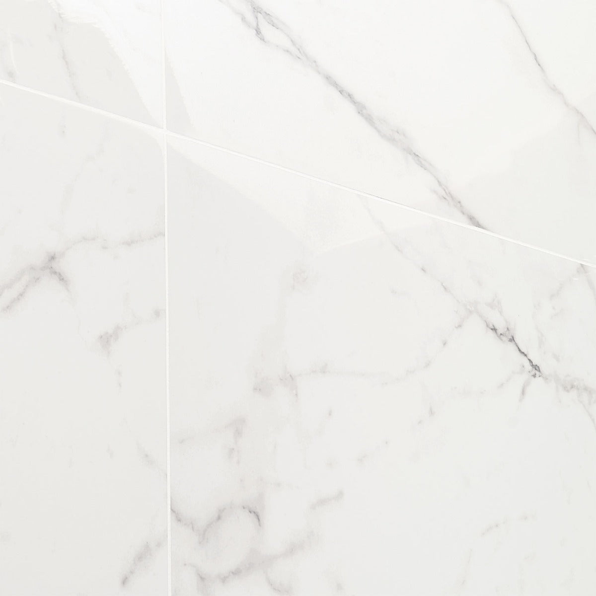 DreamStone Statuario Venato 24x24 Polished Porcelain Tile