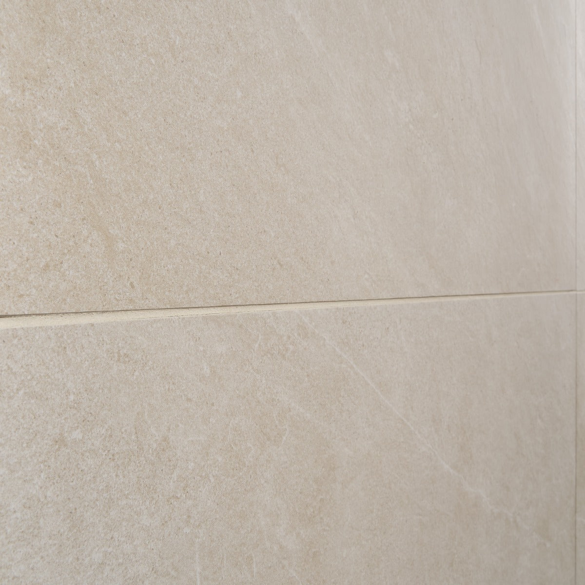 Era Crema Beige 24x48 Matte Porcelain Tile - Limestone Look
