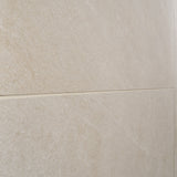 Era Crema Beige 24x48 Matte Porcelain Tile - Limestone Look