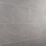Era Silver Gray 12x24 Matte Porcelain Tile - Limestone Look