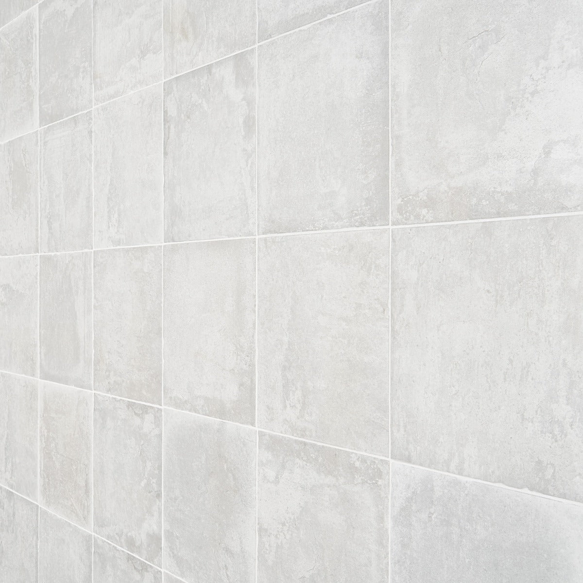 Lux Tile Alesso Perla Gray 8x8 Matte Porcelain Tile