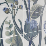 Angela Harris Wilder Protea Mural 8x8 Matte Porcelain Tile