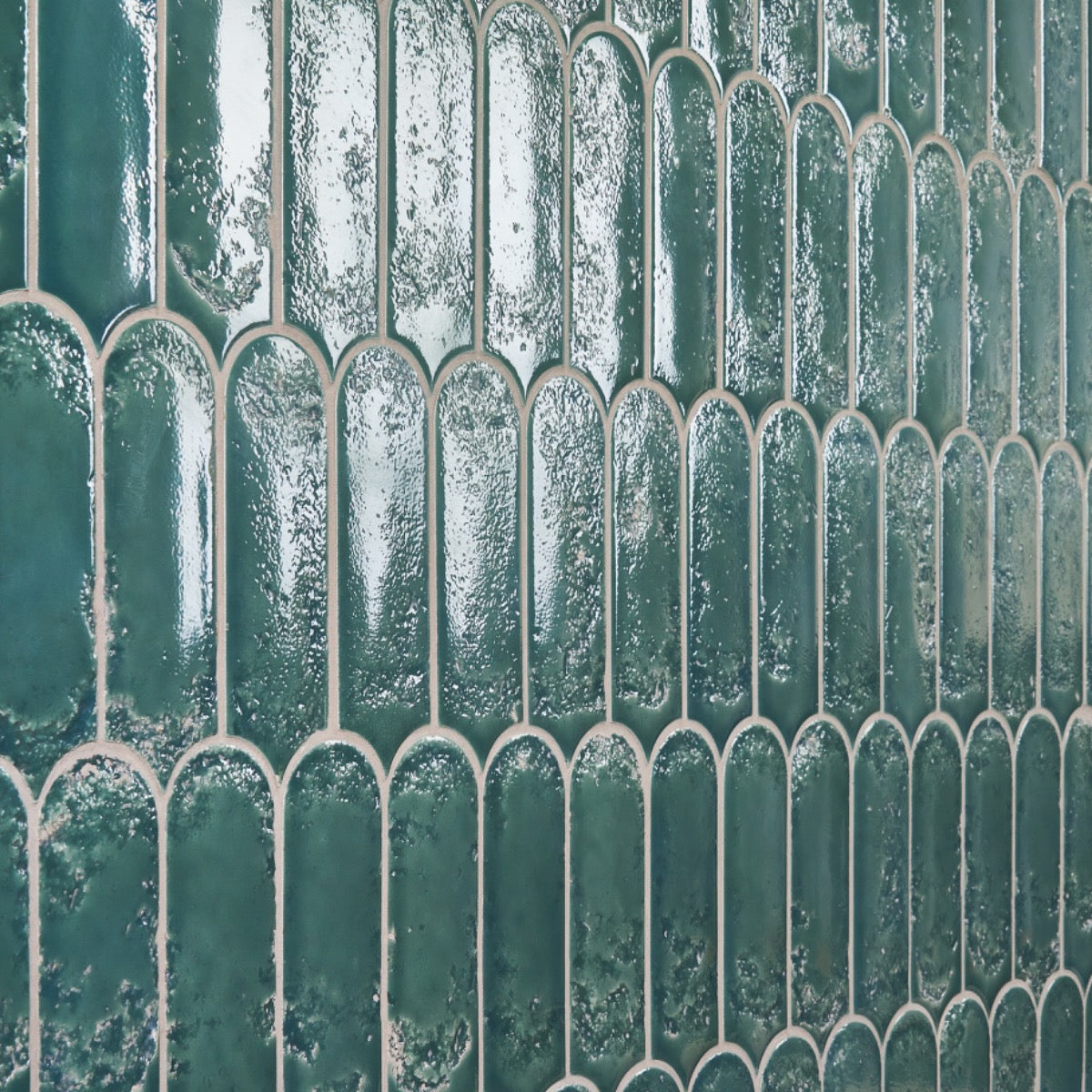 Corali Jade Green 3x9 Textured Glossy Ceramic Tile - Lux Tile