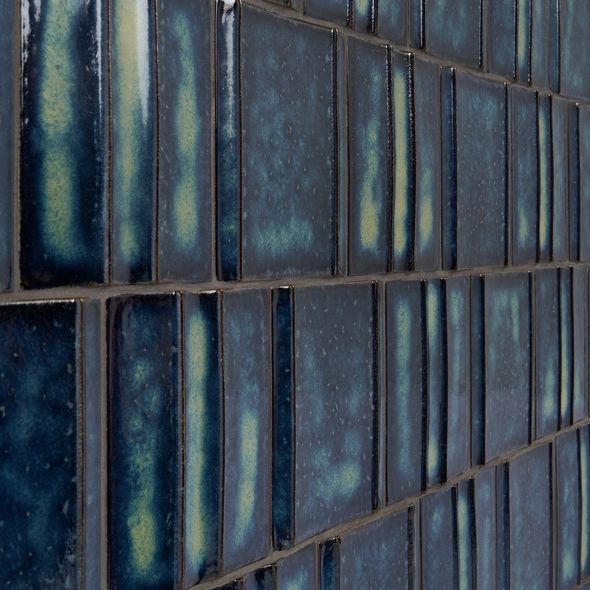 Kinro Ocean Blue 6x6 3D Metallic Matte Porcelain Tile
