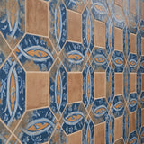 Morocco Medina Multicolor 4x8 Picket and Terracotta 4x4 Square Matte Porcelain Tile