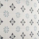 Lapaz Poppy Blue Green 9x9 Matte Porcelain Tile - Lux Tile