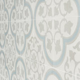 Lapaz Ornate Silver 9x9 Matte Porcelain Tile - Lux Tile