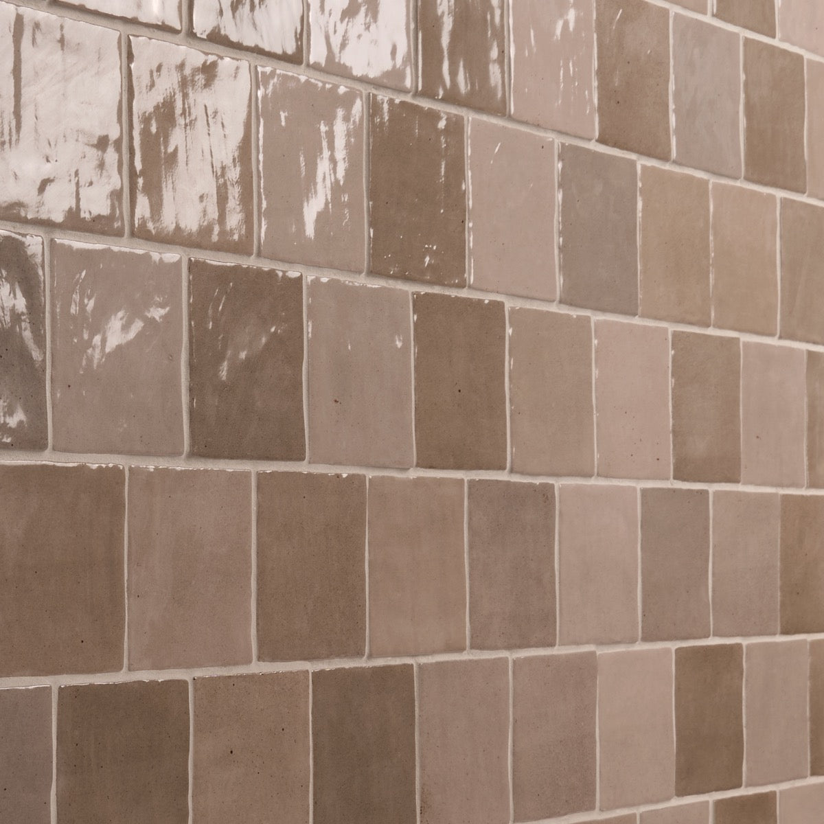 Portmore Taupe 4x4 Glazed Ceramic Tile - Lux Tile