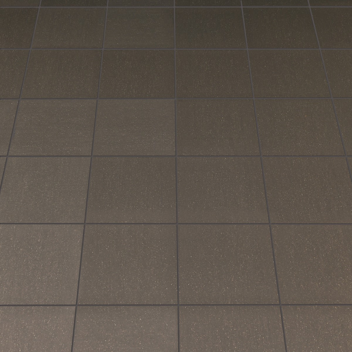 Elemental Pewter Brown 6x6 Ceramic Quarry Tile - Durable and Eco-Friendly