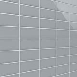 Park Hill Gray 3x6 Polished Porcelain Subway Tile
