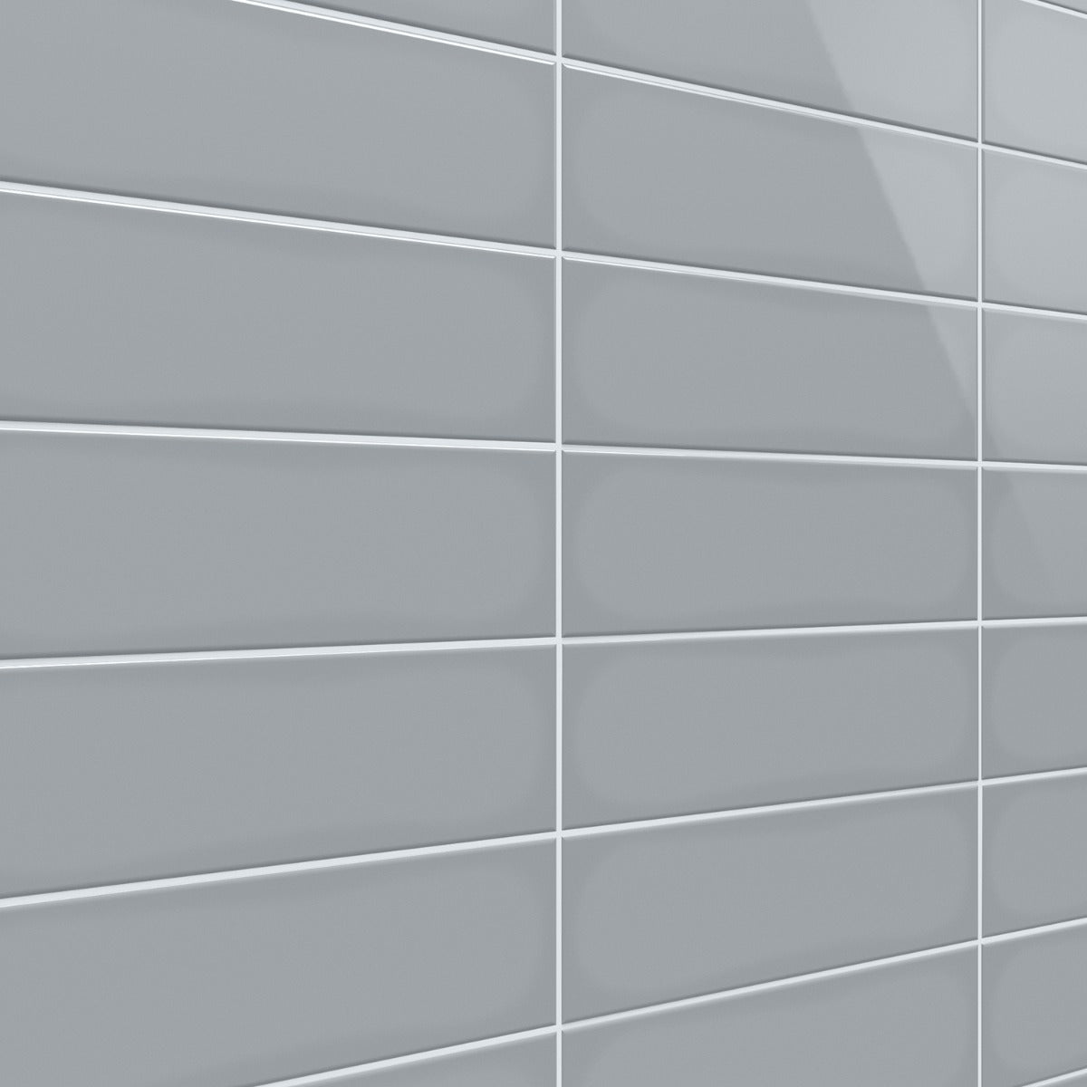 Park Hill Gray 4x12 Polished Porcelain Subway Tile - Made in Portugal