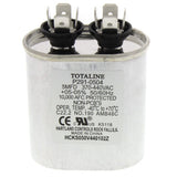 Carrier P291-0504 capacitor - front view (Voltage: 440v, 370V, 370/440v; MFD: 5)