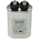 Carrier P291-1004 capacitor - front view (Voltage: 440v; MFD: 10)