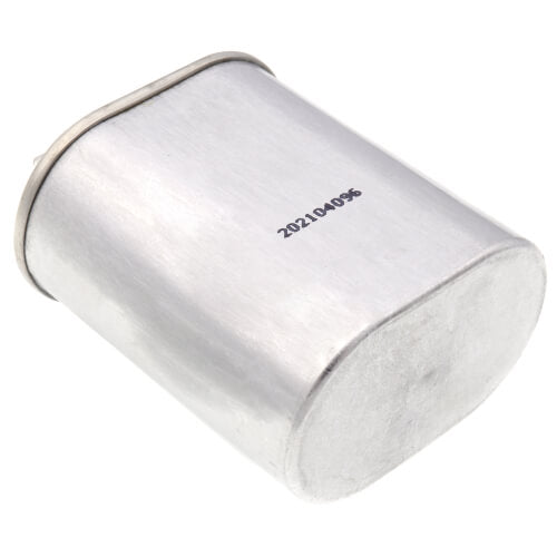 Carrier P291-1014 capacitor - side view (Voltage: 370V; MFD: 10)