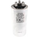 Carrier P291-3054RS capacitor - front view (Type: Dual; Voltage: 440v)