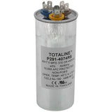 Carrier P291-4074RS capacitor - front view (Voltage: 440V; MFD: 40/7.5)