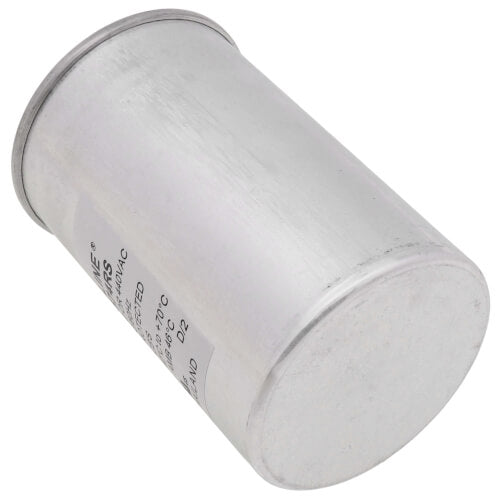 Carrier P291-4574RS capacitor - side view (Voltage: 370/440V; MFD: 45/7.5)