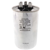 Carrier P291-5554RS capacitor - front view (Type: Dual; Voltage: 440v)