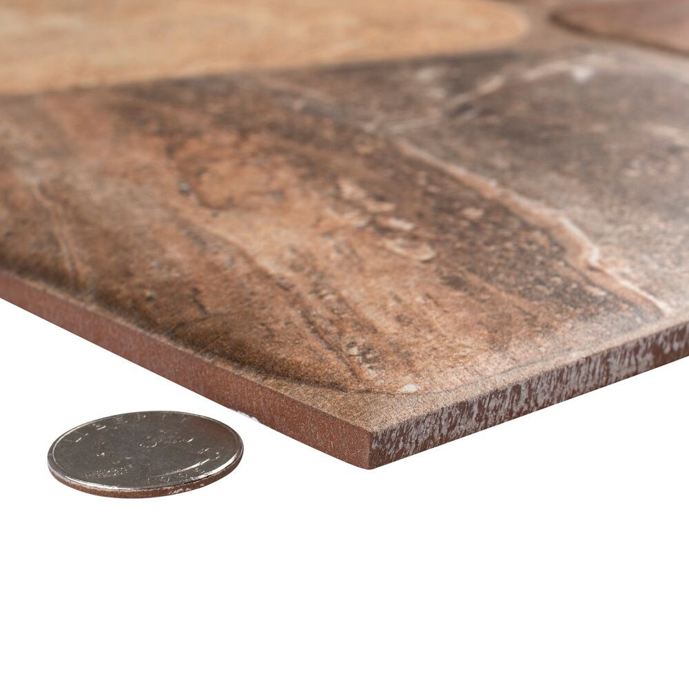 Merola Tile Lyon Caliza 17-3/4 in. x 17-3/4 in. Ceramic Floor and Wall Tile (18 sq. ft. / case)