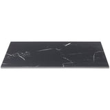 Marble Tech Port Laurent Black 12x24 Matte Porcelain Tile - Lux Tile