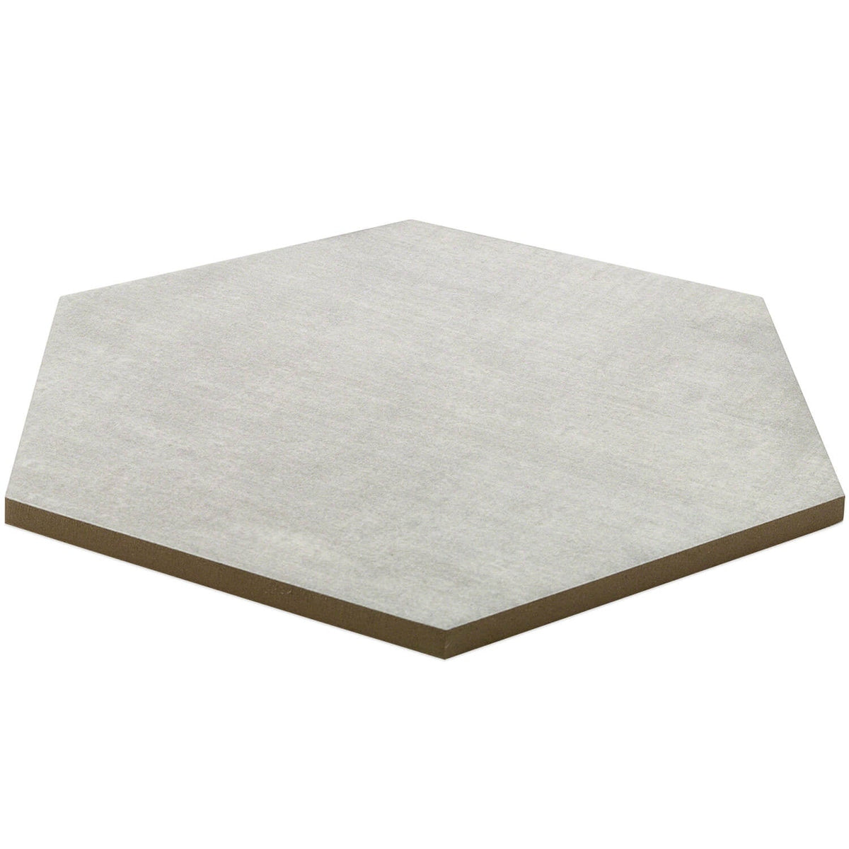 Paige Avorio Gray 10" Hexagon Matte Porcelain Tile - Lux Tile