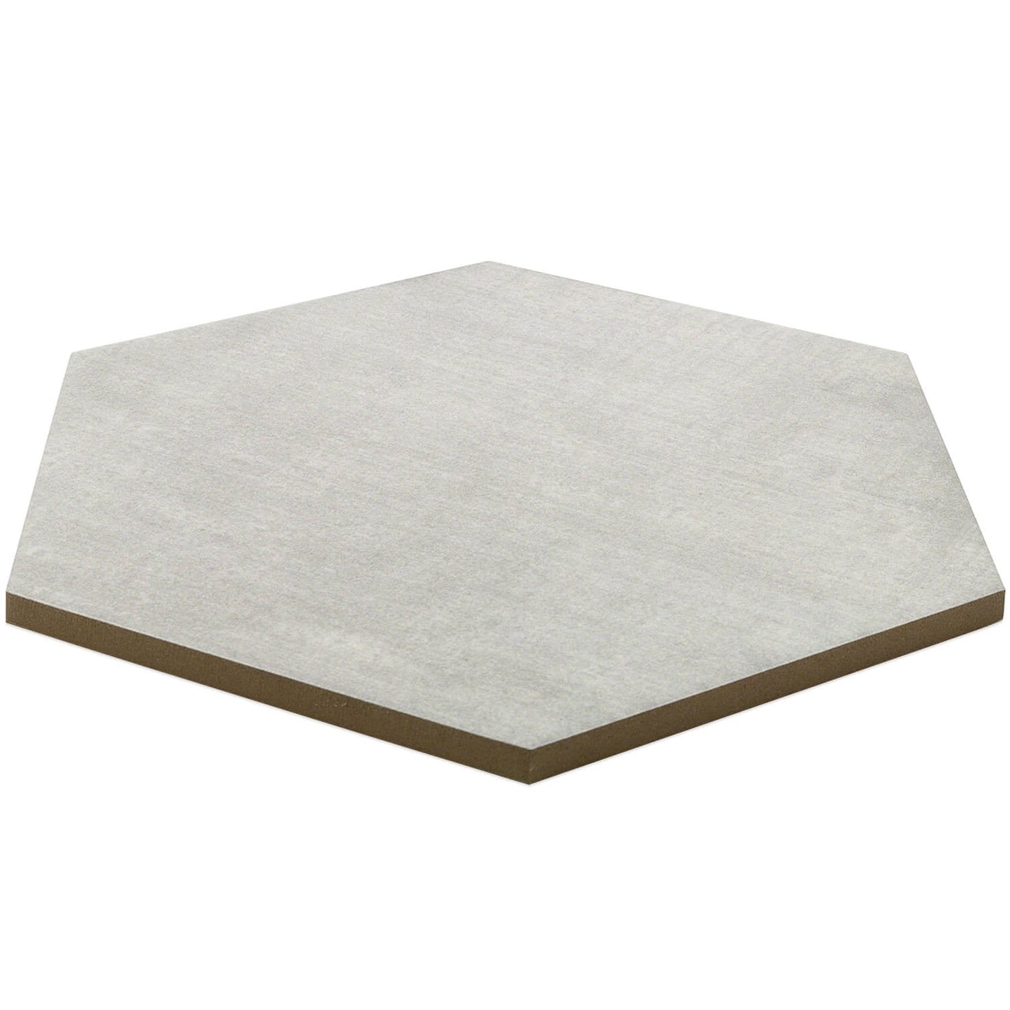 Paige Avorio Gray 10" Hexagon Matte Porcelain Tile - Lux Tile