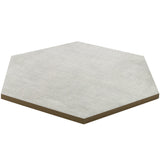 Paige Avorio Gray 10" Hexagon Matte Porcelain Tile - Lux Tile