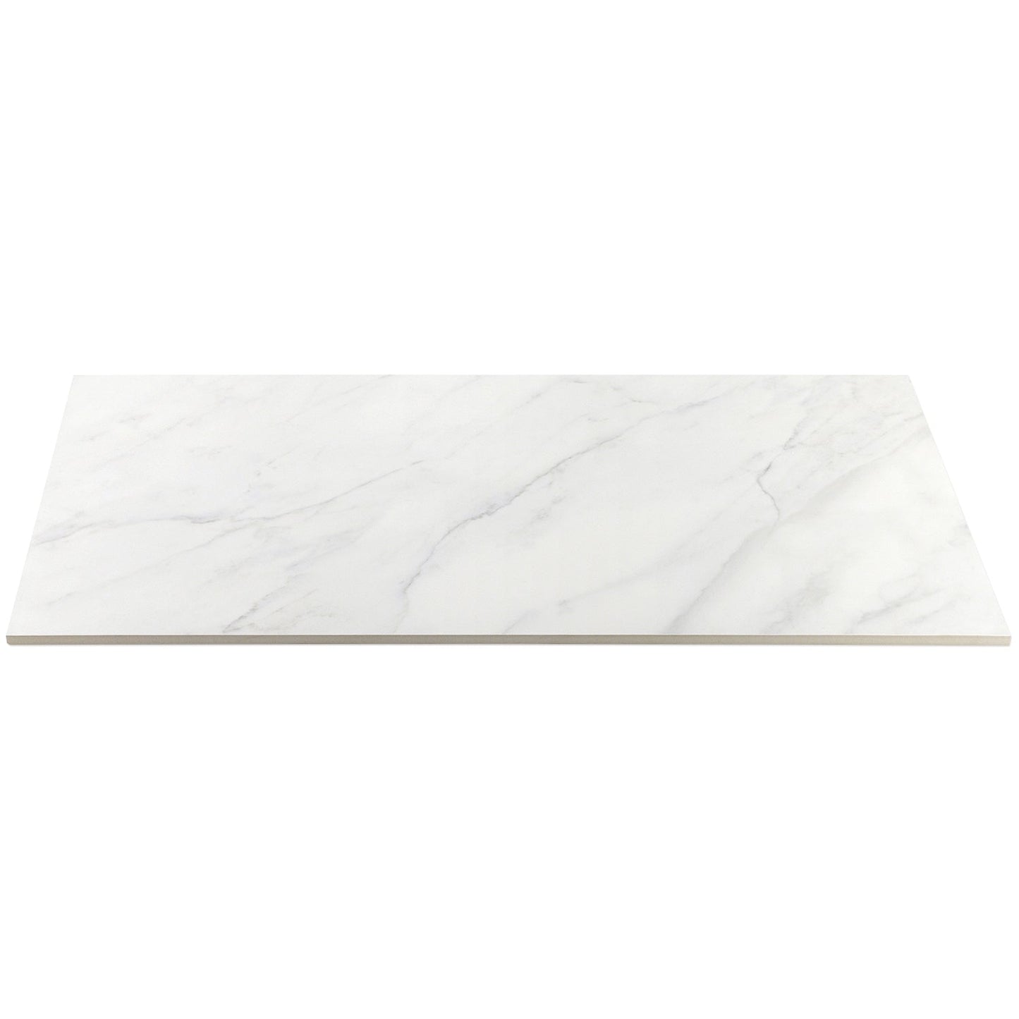 Belvedere Bianco White 15x30 Semi-Polished Porcelain Tile