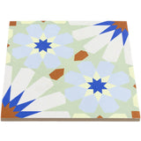 Bond Tile Uffizi Multicolored Encaustic 9x9 Glazed Porcelain Tile