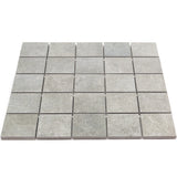 Marbella Greige 2x2 Matte Porcelain Mosaic Tile - Lux Tile