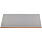 Vector Gris Gray 4x8 Polished Ceramic Subway Tile
