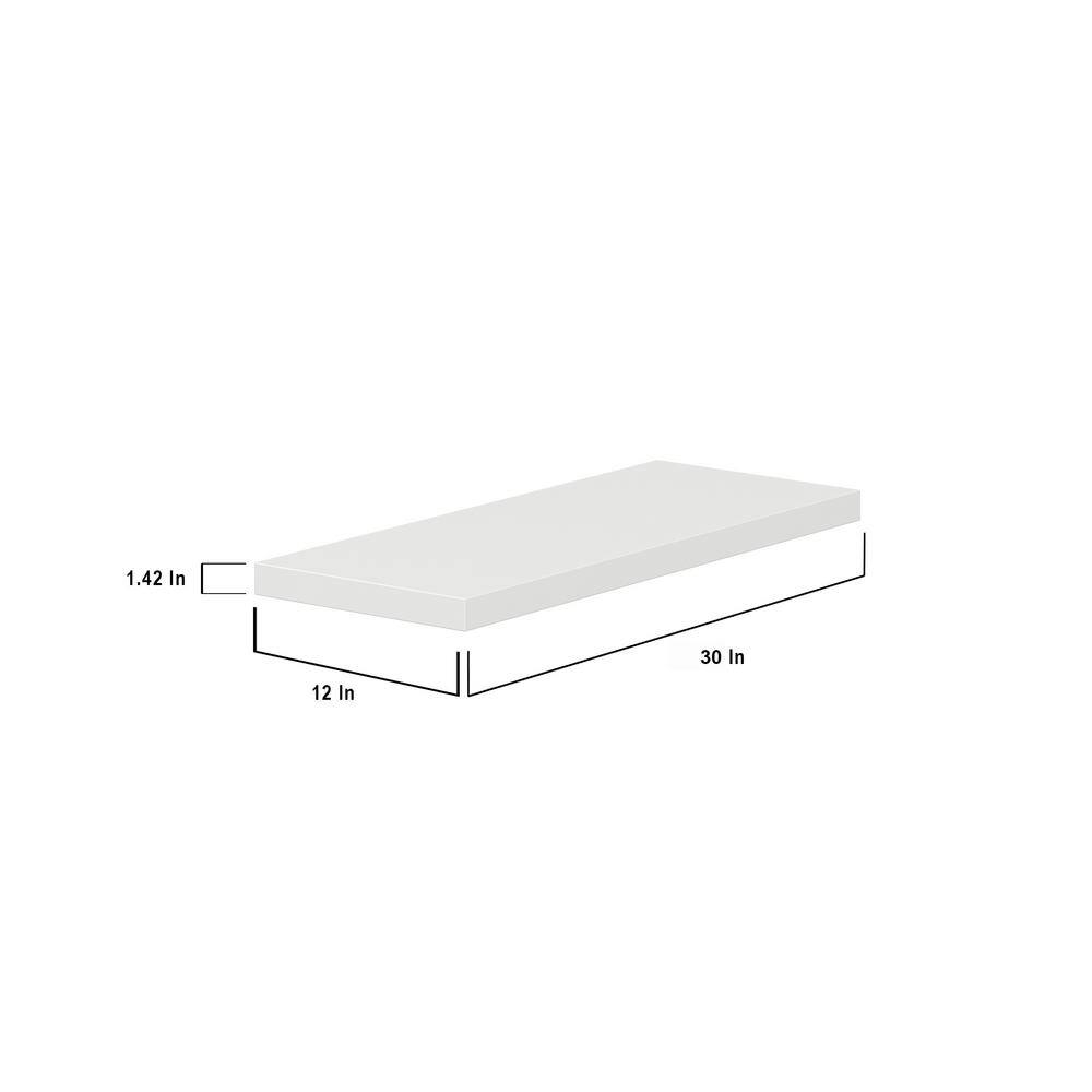 J COLLECTION Alton 90 in. W x 89.5 in. H x 24 in. D Painted Bright White in Shaker Assembled Base Office Cabinet Bundle