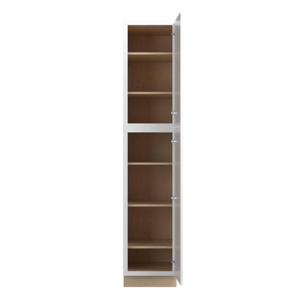 Mero Assemble 18 in. W x 90 in. H x 24 in. D Plywood Tall Cabinet in Painted White