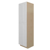 Norfolk Assembled 24 in. W x 96 in. H x 24 in. D Plywood Pantry Cabinet in Painted White