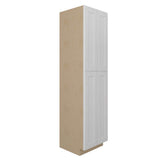 Norfolk Assembled 24 in. W x 96 in. H x 24 in. D Plywood Pantry Cabinet in Painted White