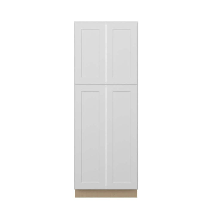 Mero Assemble 30 in. W x 84 in. H x 24 in. D Plywood Tall Cabinet in Painted White