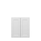 Norfolk Assembled 27 in. W x 30 in. H x 12 in. D Plywood Wall Cabinet in Painted White