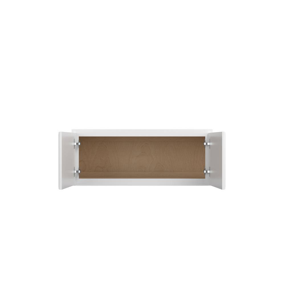 Norfolk Assembled 30 in. W x 12 in. H x 12 in. D Plywood Wall Cabinet in Painted White