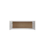 Norfolk Assembled 30 in. W x 12 in. H x 12 in. D Plywood Wall Cabinet in Painted White