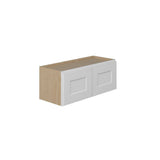 Norfolk Assembled 30 in. W x 12 in. H x 12 in. D Plywood Wall Cabinet in Painted White