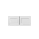 Norfolk Assembled 36 in. W x 15 in. H x 24 in. D Plywood Wall Cabinet in Painted White